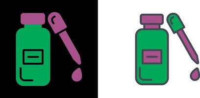 Drops Bottle Icon vector