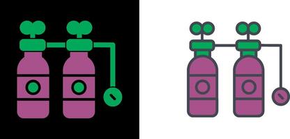 Oxygen Tank Icon vector