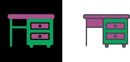 Table with Drawers I Icon vector