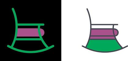 Rocking Chair Icon vector