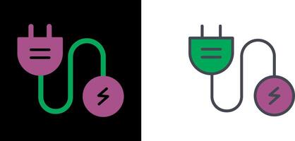 Electric Current Icon vector