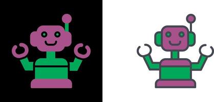 Industrial Robot III Icon vector