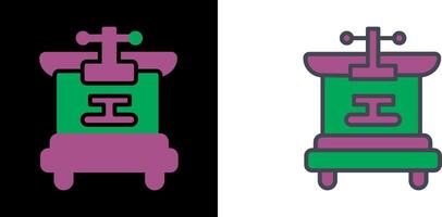 Machine Press Icon vector