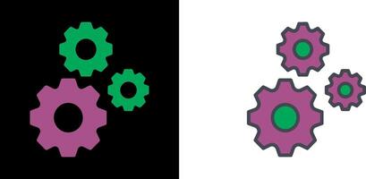 Multiple Cogwheels Icon vector