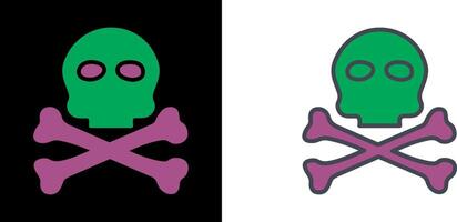 Pirate Skull I Icon vector