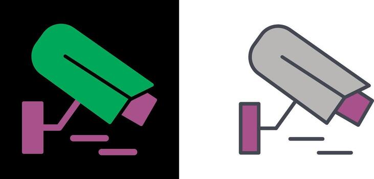 Security Camera Icon vector