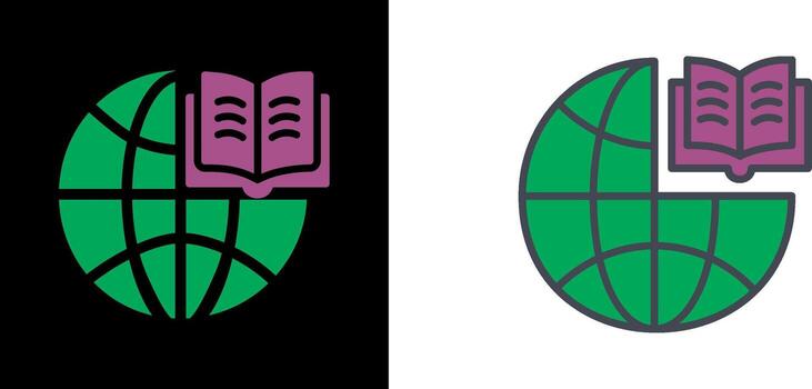 E Learning Icon vector