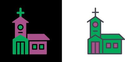 Building Church Icon vector