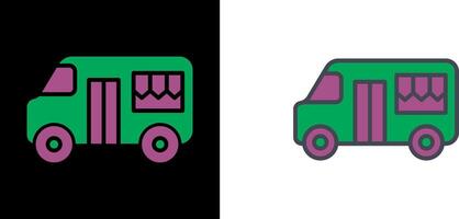 Fast Food Truck Icon vector