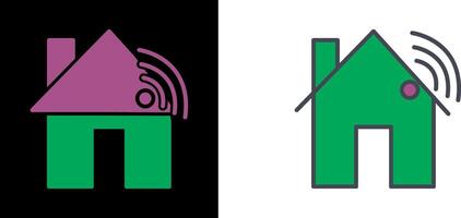 Smart House Icon vector