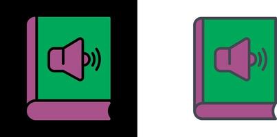 Audio Book Icon vector