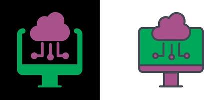 Cloud Computing Icon vector