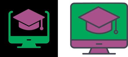 Online Learning Icon vector