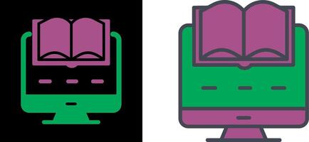 Digital Learning Icon vector