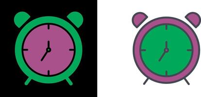 icono de reloj despertador vector