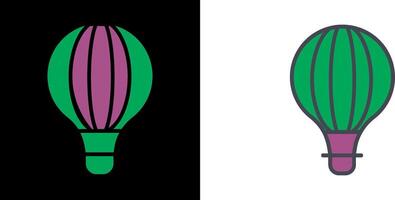 Hot Air Balloon Icon vector