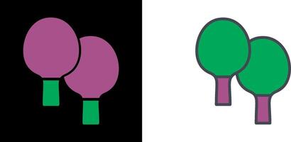 icono de ping pong vector