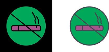 No Smoking Icon vector