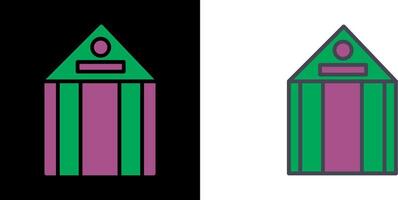 Museum Building Icon vector