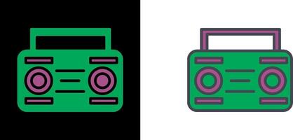 Cassette Player Icon vector