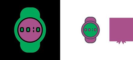 Deportes reloj icono vector