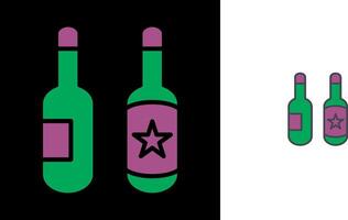 Beer Bottles Icon vector