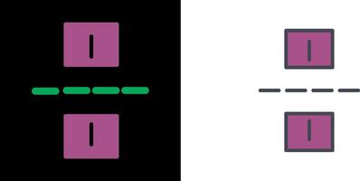 Linked Road Icon vector