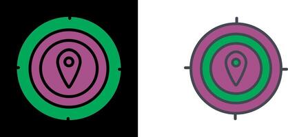 Target Location I Icon vector