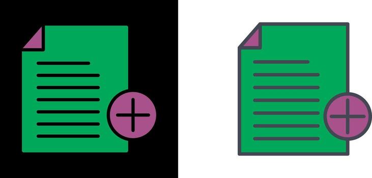 Add Notes Icon vector