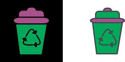 Recycle Bin Icon vector