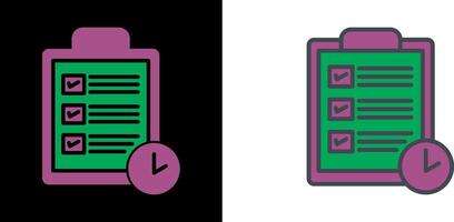 Content Planning Icon vector