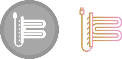 Towel Dryer Icon vector