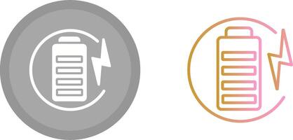 Charge Battery Icon vector