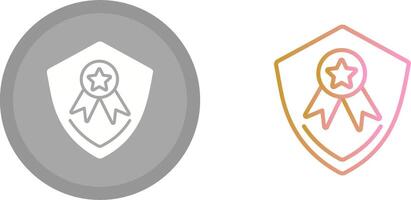 Medal Protection Icon vector