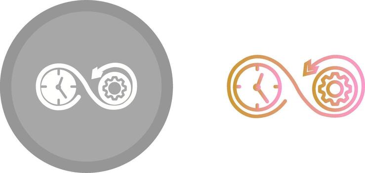 Time Optimization Icon vector
