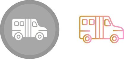 School Bus Icon vector