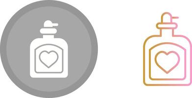 Perfume Bottle Icon vector