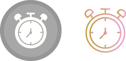 Large Clock Icon vector