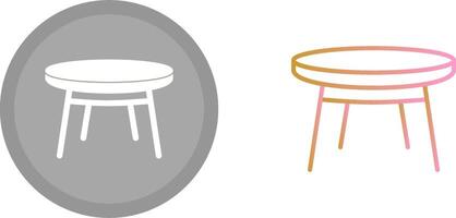 Small Table Icon vector