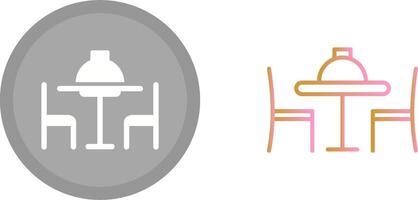 Dinner Table II Icon vector