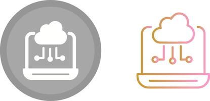 Cloud Computing Icon vector