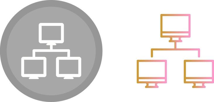 Computer Networks Icon vector