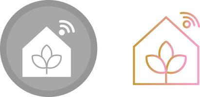 Smart Farm Icon vector
