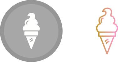 icono de helado vector