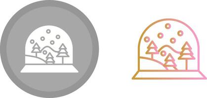 Snow Globe Icon vector