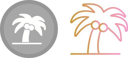 Coconut Tree, Icon vector