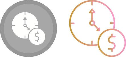 Time is Money Icon vector