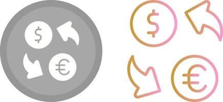 Currency Exchange Icon vector