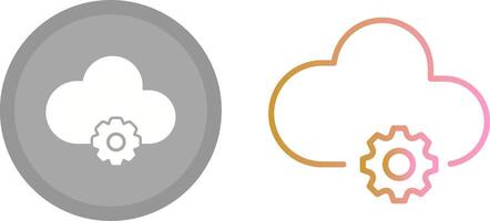 Cloud Computing Icon vector