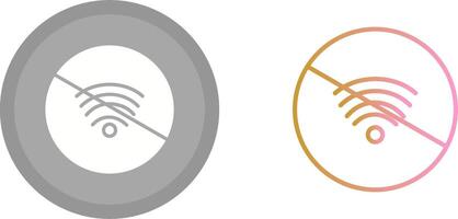 No Wifi Icon vector